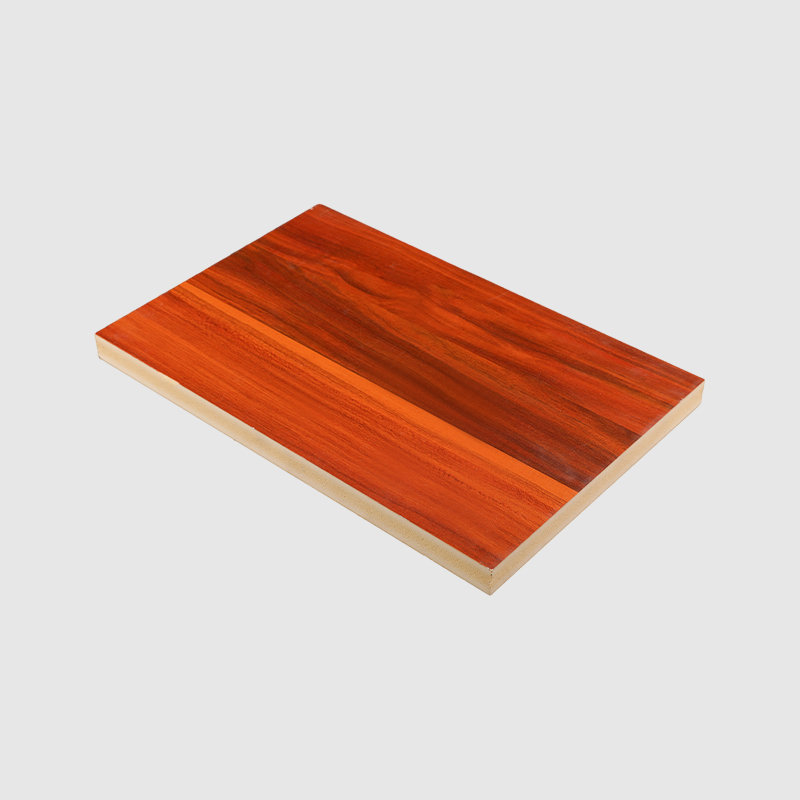 Høydensitet pvc skum pvc dekorative veggpaneler tre korn 10mm